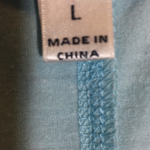 STUDIO Comfy Stretch Oversized Relaxed Fit Jersey Knit Tie Front Lacey Trim - Picture 14 of 16